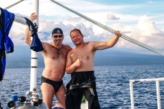 Tauchen um Apo Island eine Tagestour