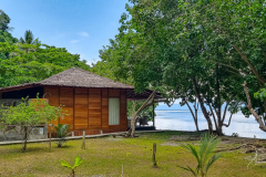 Weg zu den Bungalows